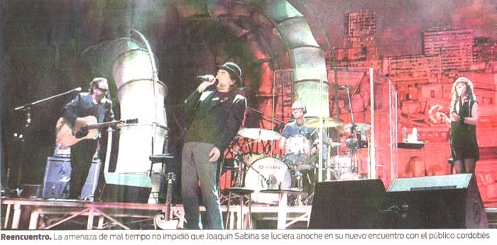 EMOTIVO SHOW DE SABINA EN CORDOBA